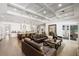 Open-concept living room with a kitchen island and breakfast bar, and plenty of room to relax at 911 S Sterling Ave, Tampa, FL 33629