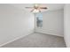 Simple bedroom with carpet flooring, a window for natural light, and a calm, inviting atmosphere at 1119 Ballard Green Pl, Brandon, FL 33511