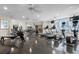 Well-equipped gym with treadmills, elliptical machines, rowing machine and weight training equipment at 1200 Gulf Blvd # 404, Clearwater Beach, FL 33767