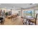 Bright living room featuring hardwood floors, comfortable seating and a stunning ocean view at 1200 Gulf Blvd # 404, Clearwater Beach, FL 33767