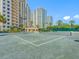 Tennis court at condominium at 1200 Gulf Blvd # 404, Clearwater Beach, FL 33767