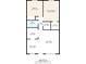 Floor plan showing layout of rooms in the property at 12760 Indian Rocks Rd # 578, Largo, FL 33774