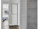 Hallway features ample storage space and modern floors at 1357 S Betty Ln, Clearwater, FL 33756