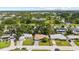 Aerial view showcasing the property's location and proximity to nearby amenities at 1453 62Nd S Ter, St Petersburg, FL 33705