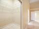 Walk-in closet offering ample storage space with metal shelving at 150 Carlyle Dr, Palm Harbor, FL 34683