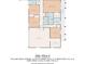 Floor plan showing layout of home and all the room dimensions at 150 Carlyle Dr, Palm Harbor, FL 34683