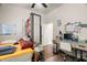 Cozy bedroom with decor and a desk area at 2142 Scarlet Oaks St, Clearwater, FL 33759