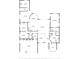 Detailed floor plan showcasing the layout of the home, including the primary bedroom and spacious living areas at 2142 Scarlet Oaks St, Clearwater, FL 33759
