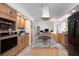 Spacious kitchen with stainless appliances, ample counter space, and an open layout at 3908 Lithia Ridge Blvd, Valrico, FL 33596