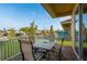 Outdoor patio with furniture and a view of the surrounding property at 4605 Casswell Dr, New Port Richey, FL 34652
