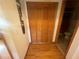 Hallway closet leads to a bathroom in the distance at 6073 115Th N Ave, Pinellas Park, FL 33782