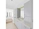 Bright bathroom featuring ample counter and cabinet space at 6610 Myrna Dr, Tampa, FL 33619