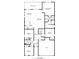 Detailed floor plan of the home, showing layout and dimensions of rooms at 8214 Wheat Stone Dr, Zephyrhills, FL 33540