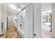 A spacious bathroom with a tub/shower combination and modern vanity, offering a clean and inviting space at 9535 Norchester Cir, Tampa, FL 33647