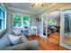 Cozy sitting area with ample natural light streaming in from the windows, creating a serene space at 11200 102Nd Ave # 62, Seminole, FL 33778