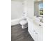 Bright bathroom features a tiled shower-tub combo, and modern fixtures, creating a comfortable space at 1237 Blenheim Ct, Wesley Chapel, FL 33543