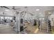 Well-equipped fitness center featuring modern weight machines and various exercise equipment at 16142 Amethyst Key Dr, Wimauma, FL 33598