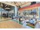 Bright community gym featuring modern exercise equipment and large windows at 19608 Lonesome Pine Dr, Land O Lakes, FL 34638