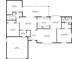 Detailed floor plan displaying the layout of the home, including rooms, dimensions, and features at 2146 Waterside Dr, Clearwater, FL 33764