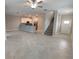 Inviting open concept living space featuring neutral paint, ceramic tile and abundant natural light at 23300 Willow Glen Way, Lutz, FL 33549