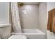 Clean shower with modern fixtures and a luxurious soaking tub at 2870 Rampart Cir, Clearwater, FL 33761