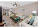 Inviting living room with bright decor and an open floor plan at 399 2Nd St # 217, Indian Rocks Beach, FL 33785