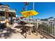 Enjoy outdoor dining with waterfront views at the community bar and grill at 399 2Nd St # 217, Indian Rocks Beach, FL 33785