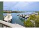 Scenic water view from the property showcasing boats and docks at 399 2Nd St # 217, Indian Rocks Beach, FL 33785