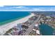 Gulf Blvd condo with a beachfront and waterfront location, plus a view of nearby Tampa at 4103 Gulf Blvd # 107, St Pete Beach, FL 33706