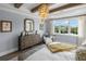 Serene bedroom featuring wood floors, a neutral palette, and lots of light at 419 S Shore Crest Dr, Tampa, FL 33609