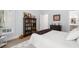Bedroom with grey walls, light carpet and area rug at 419 S Shore Crest Dr, Tampa, FL 33609