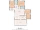 Floor plan displaying the layout of this 3-bedroom, 2-bath home at 4238 Glissade Dr, New Port Richey, FL 34652