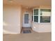 Welcoming entrance with a storm door and a bay window offering natural light at 6315 Shoreline Dr # 3107, St Petersburg, FL 33708