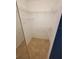 A walk-in closet features ample shelving, offering efficient storage space for clothes and accessories at 6315 Shoreline Dr # 3107, St Petersburg, FL 33708
