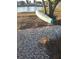 Canoe lies upside down in the yard, near a waterway and lake at 6903 11Th Ave E, Palmetto, FL 34221
