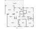 Detailed floor plan showcasing the layout of the home, including room dimensions at 904 Desert Hills Dr, Sun City Center, FL 33573