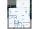 Detailed floor plan showing the layout of the home including the rooms, dimensions, and closets at 10922 Park Dr, Riverview, FL 33569