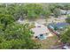 Overhead shot of a home featuring mature trees and outdoor space for relaxation and entertaining at 11315 N Armenia Ave, Tampa, FL 33612