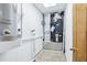 A small utility room with a water heater and HVAC system for efficient home maintenance at 1332 Marjohn Ave, Clearwater, FL 33756