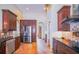 Spacious kitchen featuring stainless steel appliances and plenty of cabinet space at 13338 Jaudon Ranch Rd, Dover, FL 33527