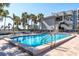 Bright, refreshing pool area featuring lounge chairs and nearby building access at 1600 Gulf Blvd # 1112, Clearwater Beach, FL 33767