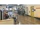 The community gym offers machines for weightlifting and other exercise equipment at 2293 Swedish Dr # 11, Clearwater, FL 33763