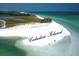 Breathtaking aerial view of Caladesi Island, a serene tropical paradise at 3010 Beecher E Dr # A, Palm Harbor, FL 34683