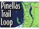 Map of the Pinellas Trail Loop at 3010 Beecher E Dr # A, Palm Harbor, FL 34683