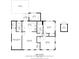 Detailed floor plan showcasing the layout, including a deck, bedrooms, living room, kitchen, and utility areas at 3245 Freemont S Ter, St Petersburg, FL 33712