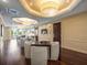 Inviting lounge area with comfortable seating, elegant tables, and recessed lighting, ideal for gatherings at 331 Cleveland St # 906, Clearwater, FL 33755