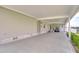 A spacious carport featuring ample parking and smooth flooring at 37642 Landis Ave, Zephyrhills, FL 33541