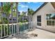 Balcony overlooking the waterway offering a serene outdoor space to relax at 4694 Huron Rd, St Petersburg, FL 33708