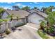 Charming single-Gathering home with a well-manicured lawn and beautiful landscaping at 4694 Huron Rd, St Petersburg, FL 33708
