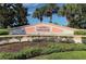 Waterside at Coquina Key South community sign featuring tropical landscaping and a welcoming entrance at 5012 Starfish Se Dr # B, St Petersburg, FL 33705